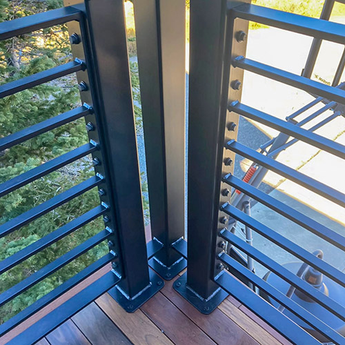 Outdoor Handrail Montana Metal Xs